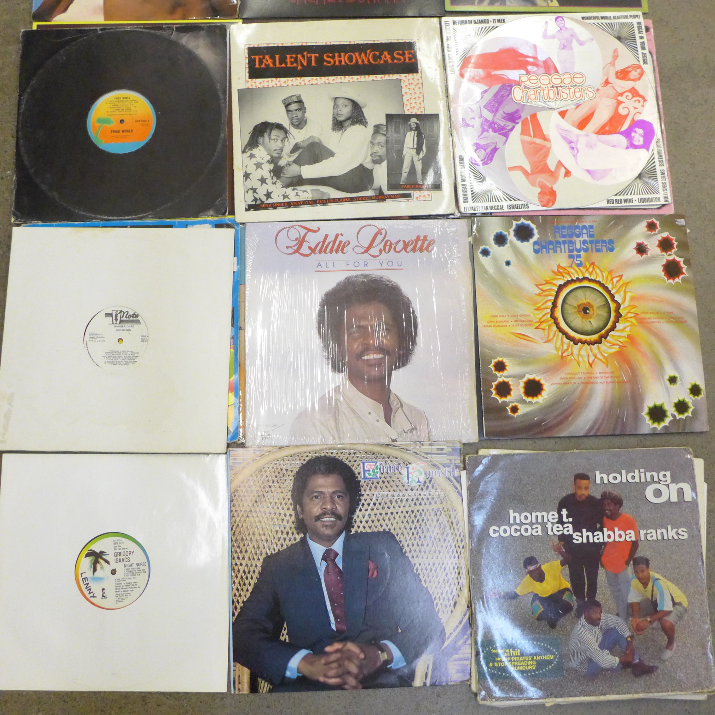 Twenty reggae LP records, Derrick Morgan, Bob Marley, Lee Perry, etc. - Image 2 of 2