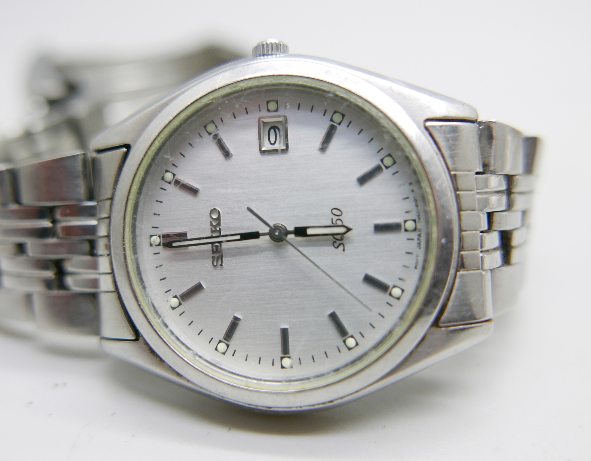 Five wristwatches, Seiko, Ingersoll, Emporio Armani, Sekonda and Citizen - Image 5 of 5