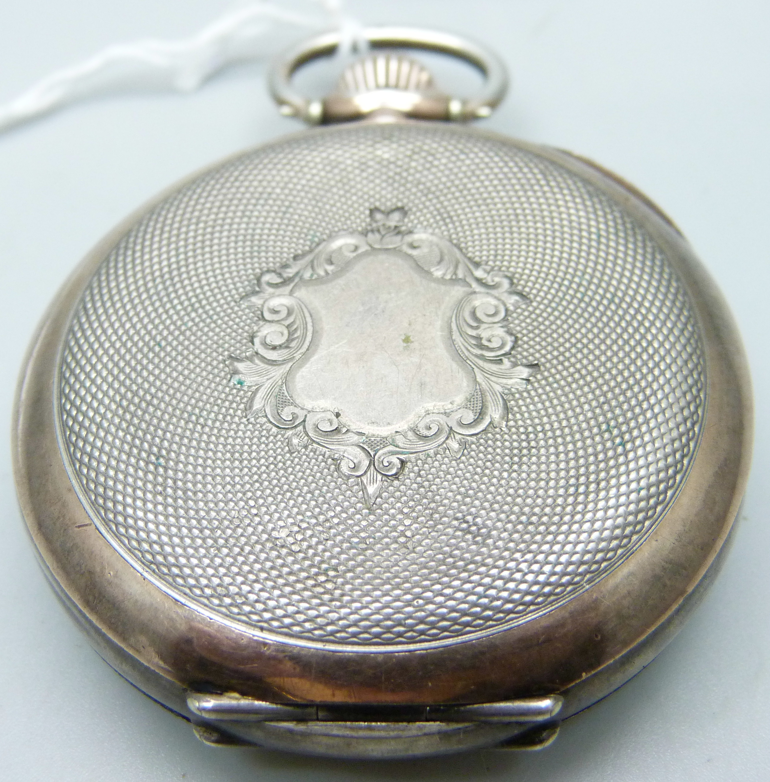 A gentleman's .800 silver cased top-wind Omega pocket watch, 'Omega, Grand Prix, Paris 1900' - Image 3 of 5
