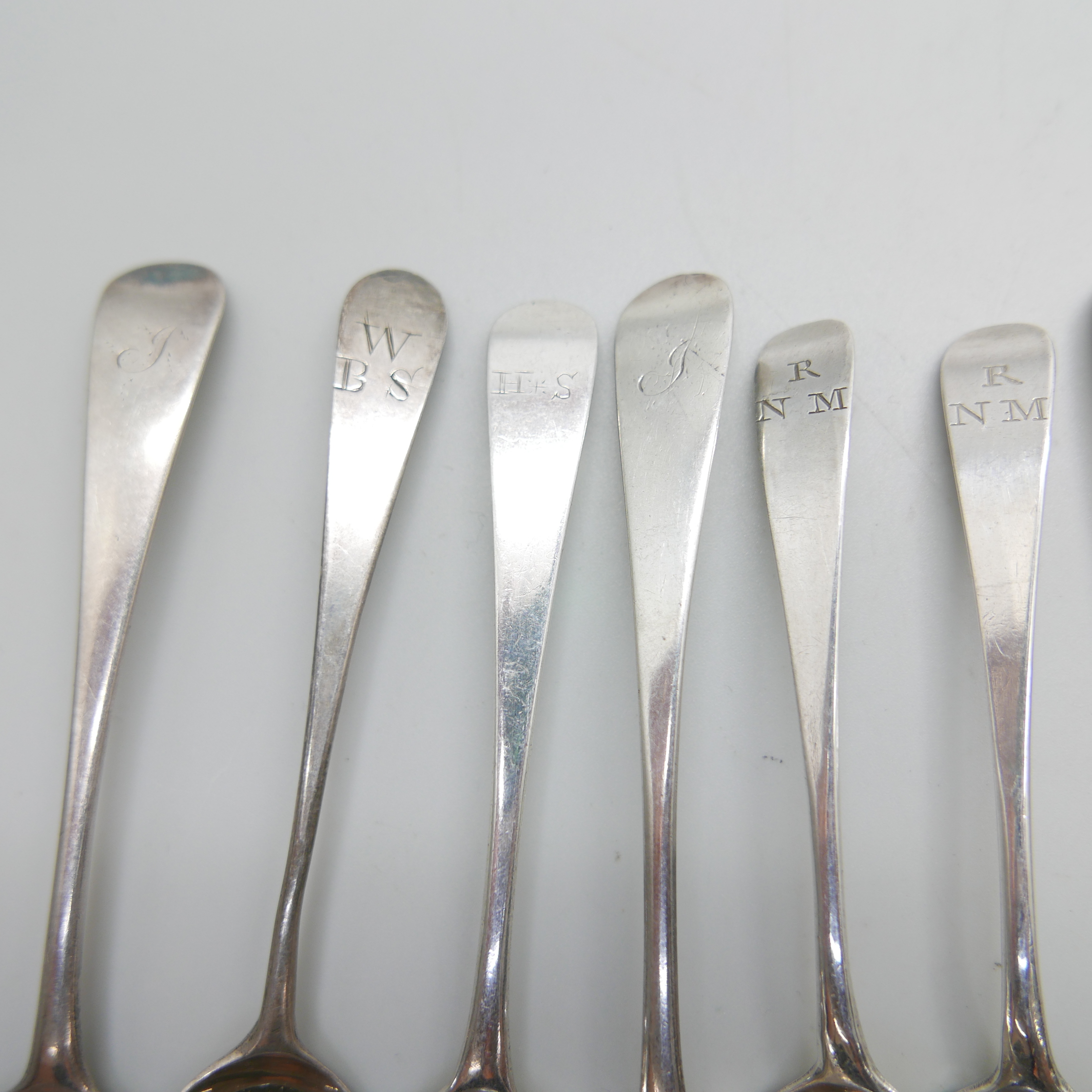 Nine silver spoons by the Bateman family and one other silver spoon, 146g - Image 2 of 5