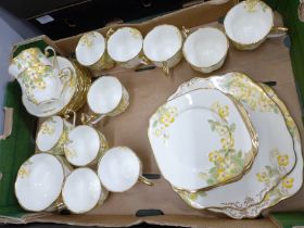 A Royal Albert 9522 floral tea set, twelve setting **PLEASE NOTE THIS LOT IS NOT ELIGIBLE FOR IN-