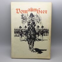 A 1930s German collectors card album, from The Old Army