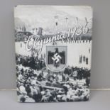 A 1936 Olympics Berlin, collectors card album with dust cover, Winter Games