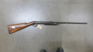 A .22 calibre Milita top catch air rifle
