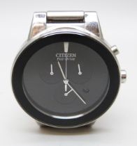 A Citizen Eco-Drive wristwatch