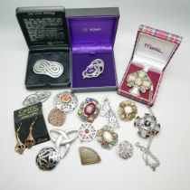 A collection of Celtic jewellery