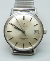 An Omega Seamaster 600 wristwatch
