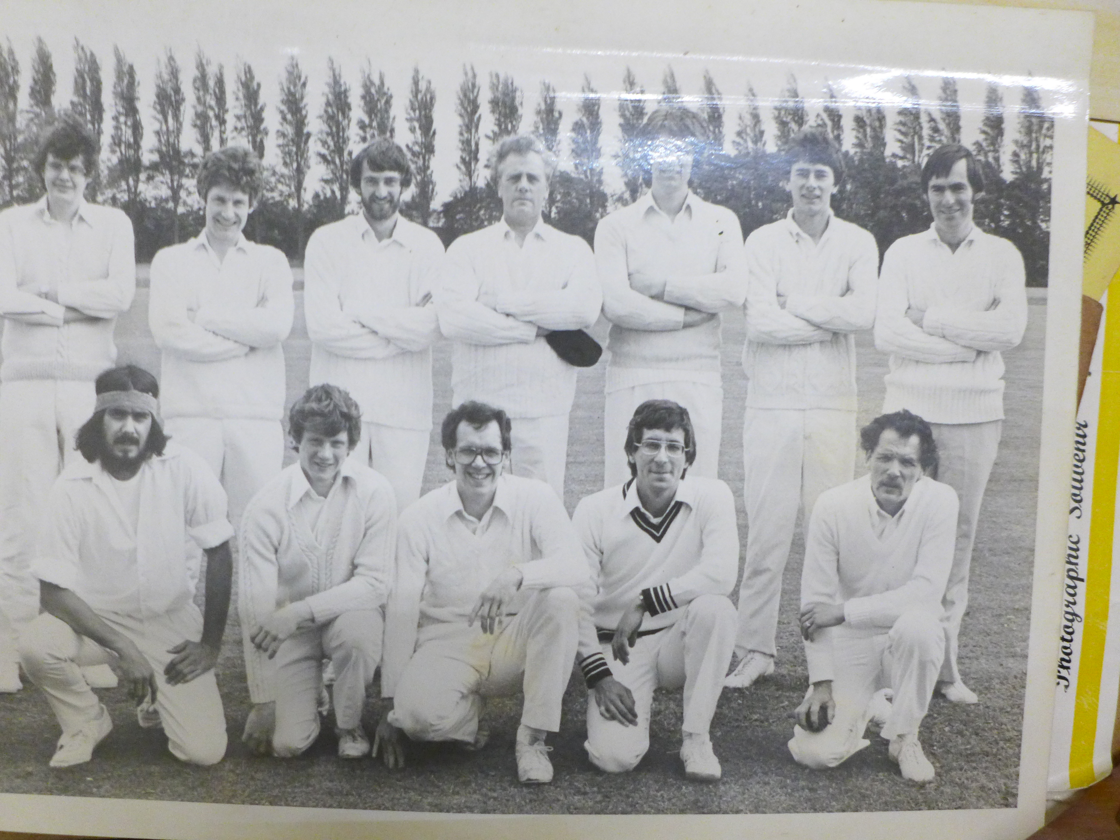 Cricket ephemera, programmes, Notts C.C.C. Rules and Members 1914, Season Tickets, cigarette - Image 8 of 9