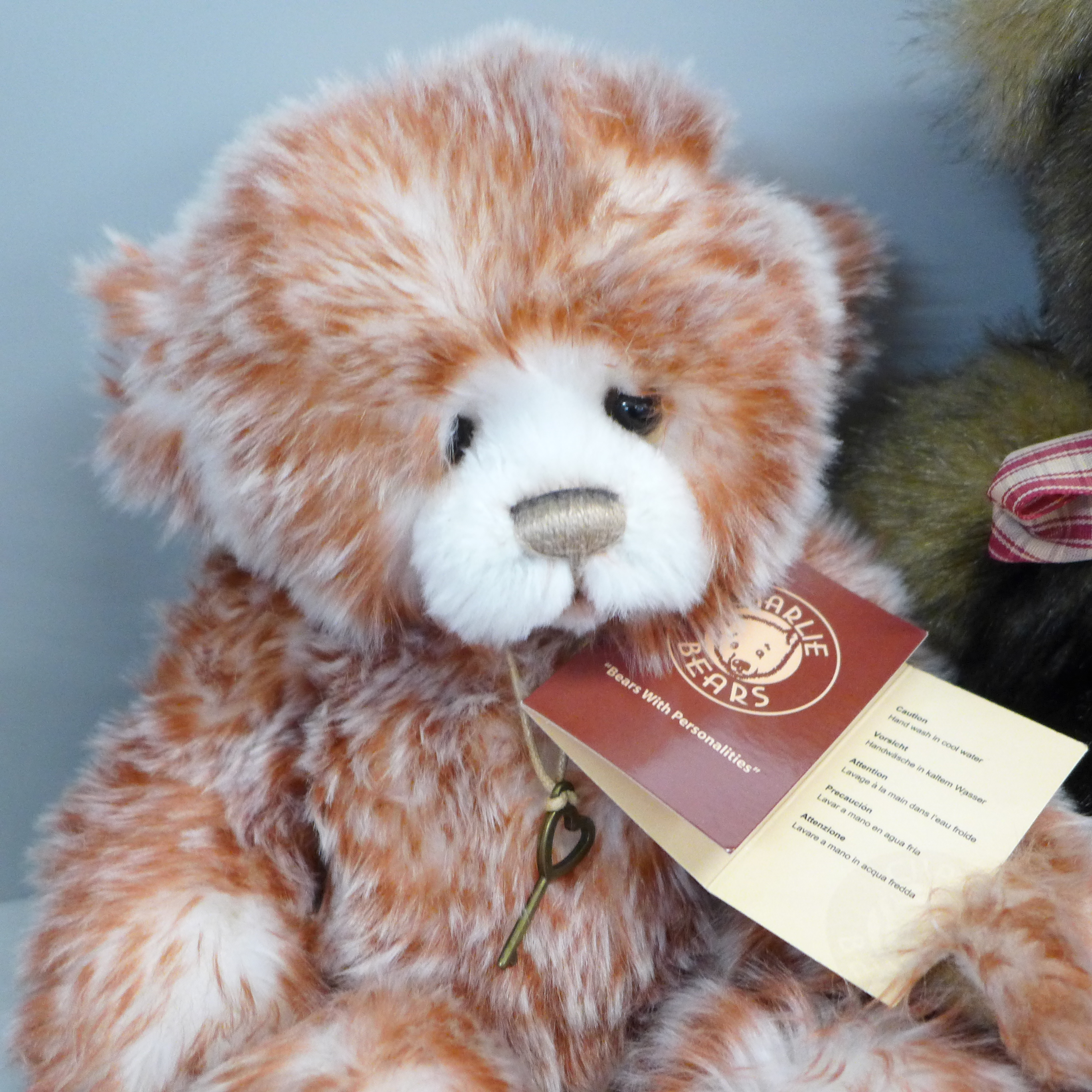 Two Charlie Bears, Corey and Edith with dust bag - Image 3 of 6