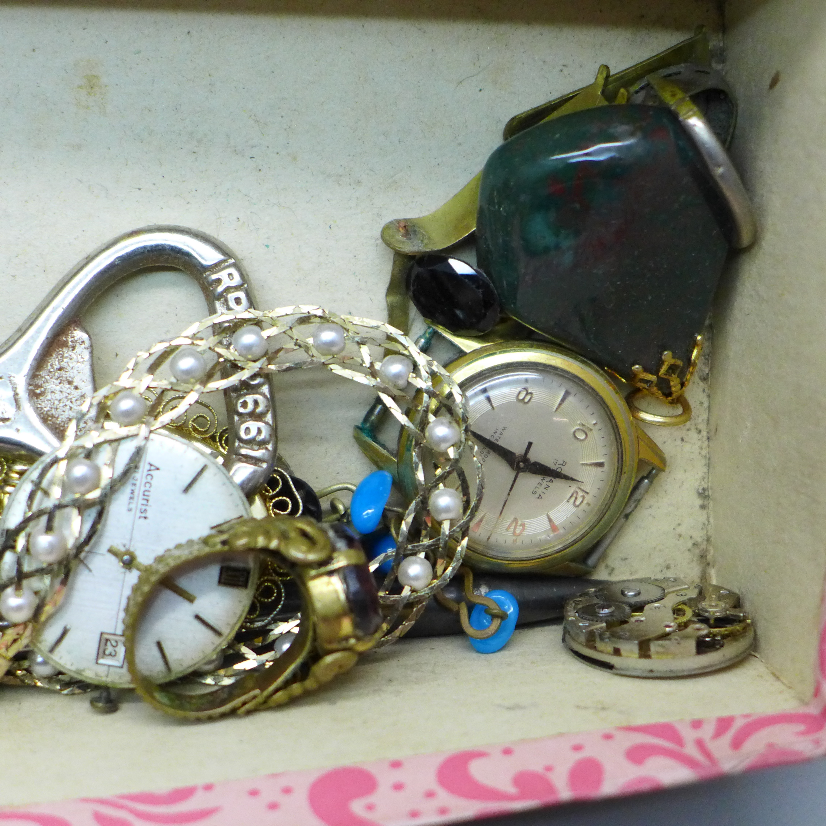 An EPNS and Japanese cigarette cases, Smiths and Ingersoll pocket watches, cameo and micro-mosaic - Image 5 of 5