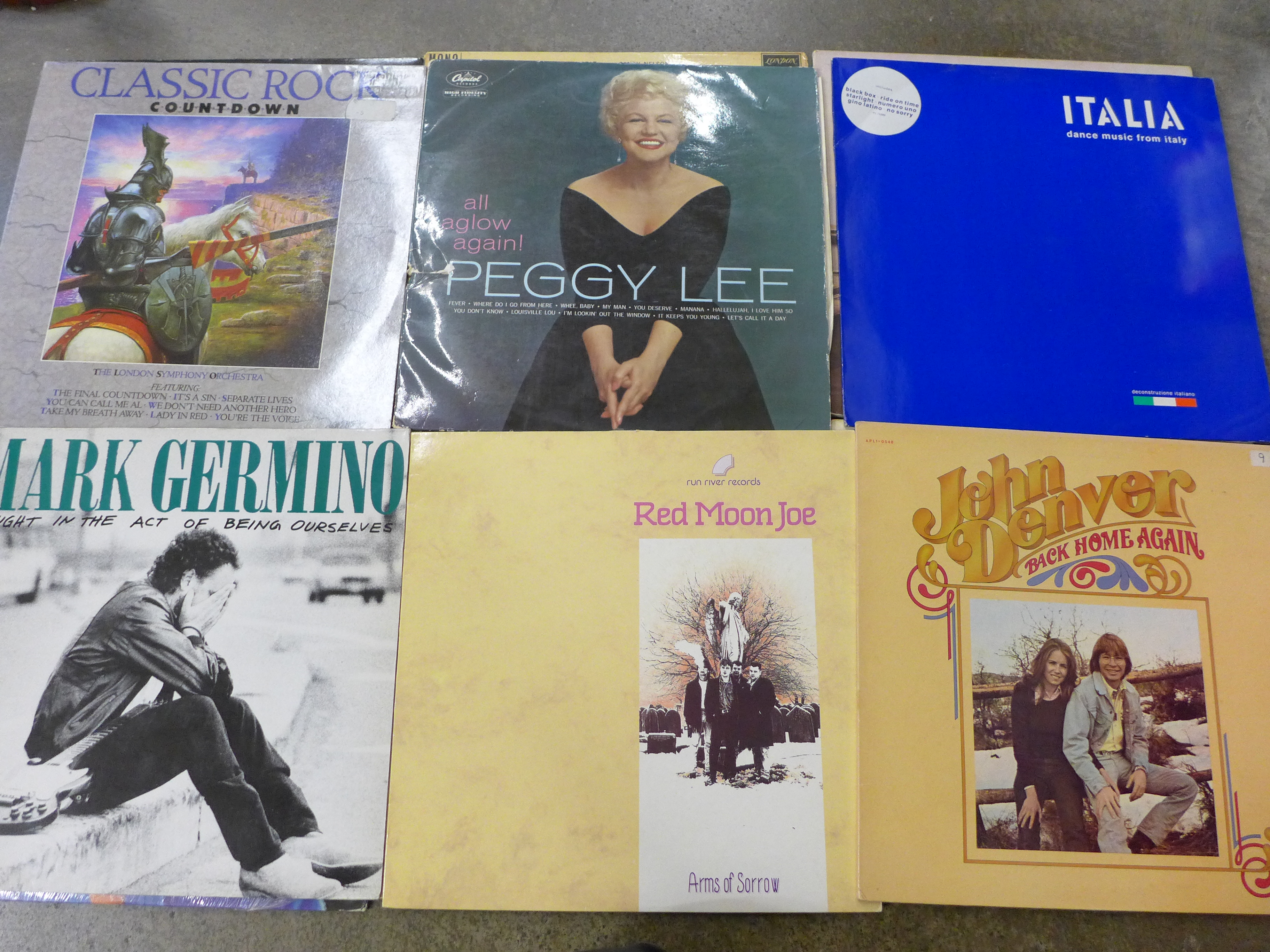 A box of LP records, J J Cale, Sandy Nelson, Frank Sinatra, etc. - Image 2 of 4
