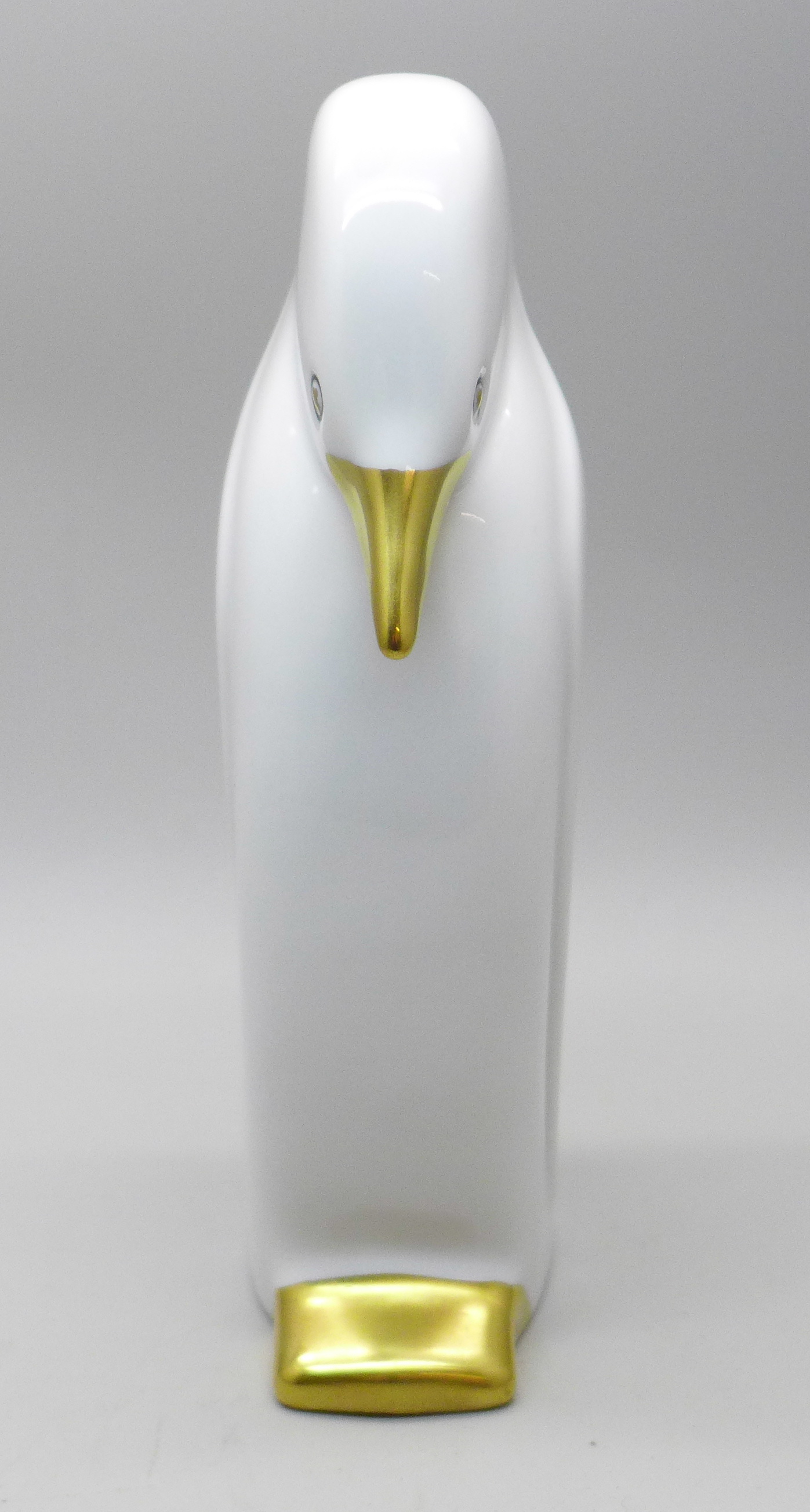 A Hollohaza (Hungary) stylised model of a penguin, 14.5cm - Image 3 of 4