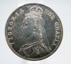 An 1887 half crown