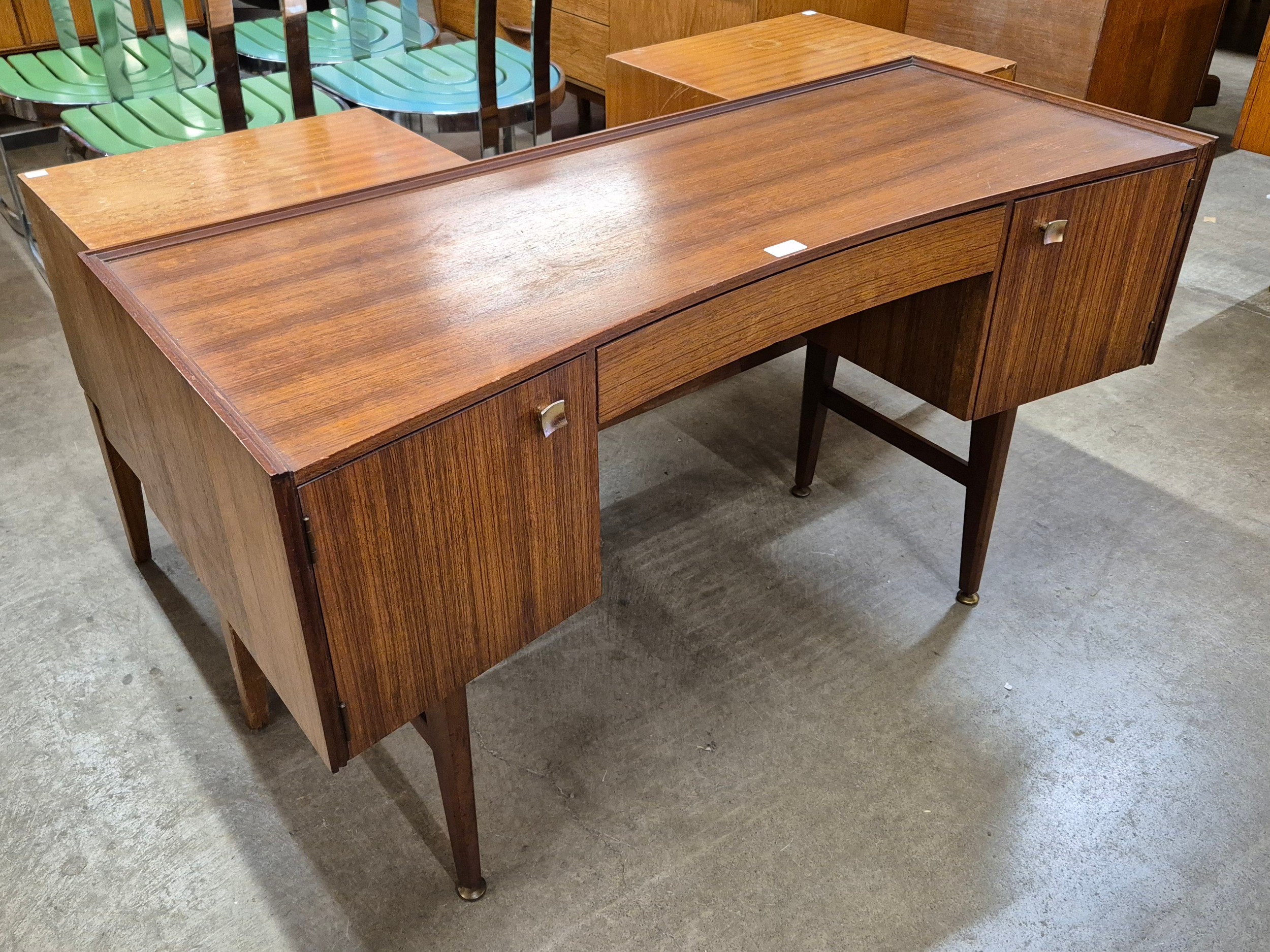 An afromosia desk