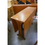 A G-Plan Fresco teak drop-leaf table