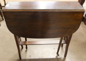 An Edward VII mahogany Sutherland table
