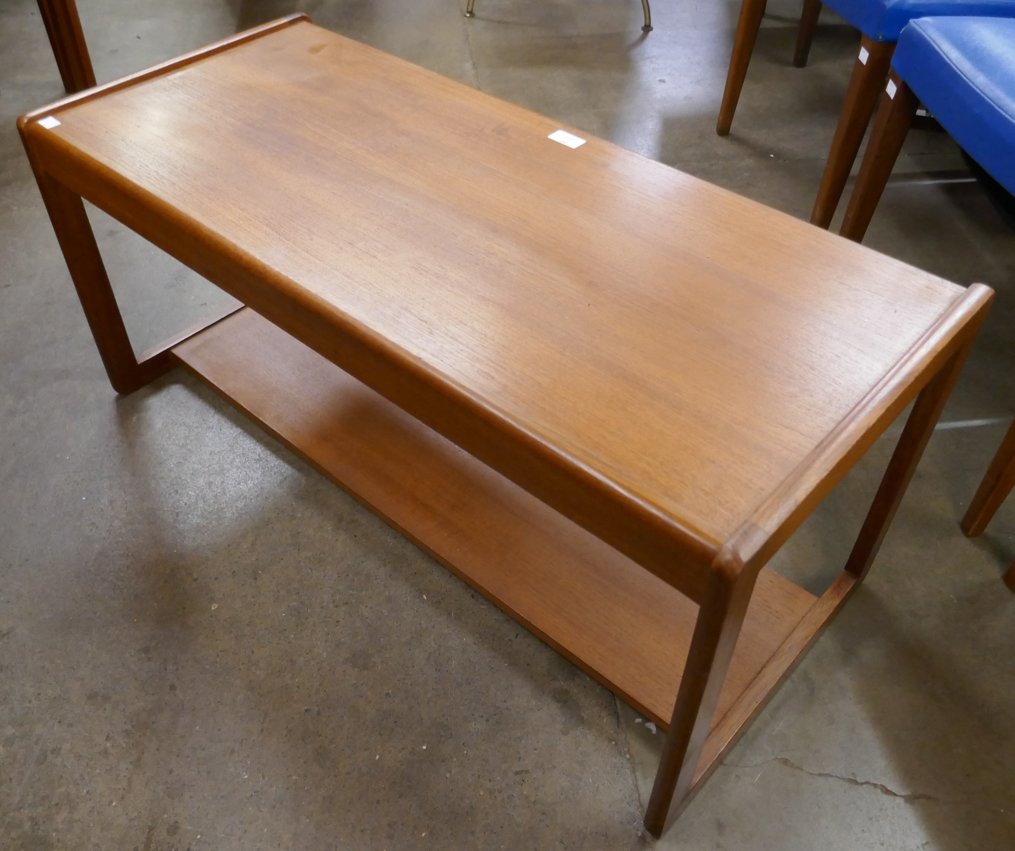 A teak coffee table - Image 2 of 2