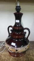 A West German style table lamp base