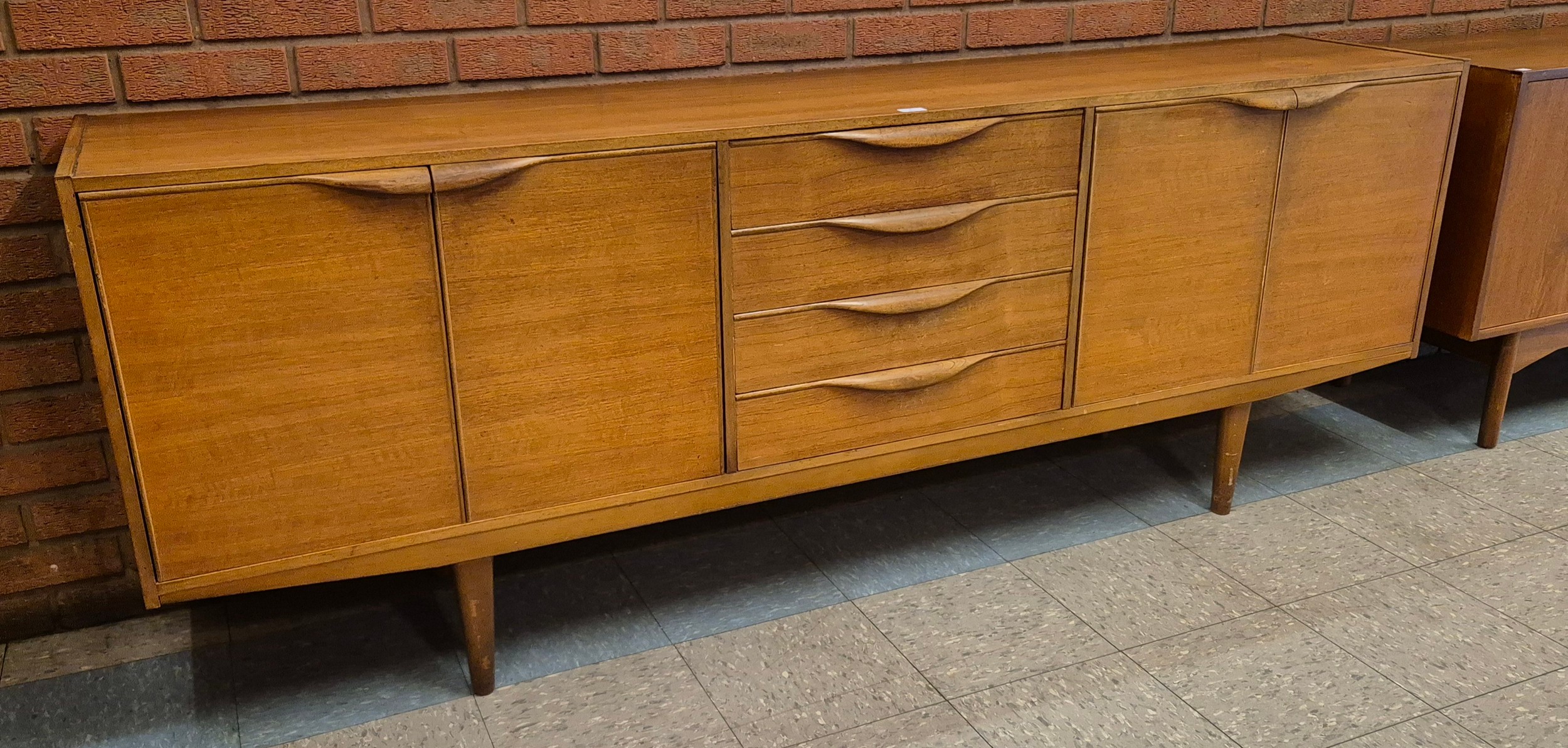 A Swedish AB Seffle Mobelfabrik teak sideboard