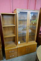 A Sutcliffe of Todmorden teak wall unit