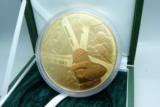 The Royal Mint, 2004 60th Anniversary Commemorative Gold Kilo Coin, 6th June 1944, with signed