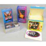 Star Trek VI and V collectors cards, Batman movie cards 2nd series and Star Trek Voyager season two