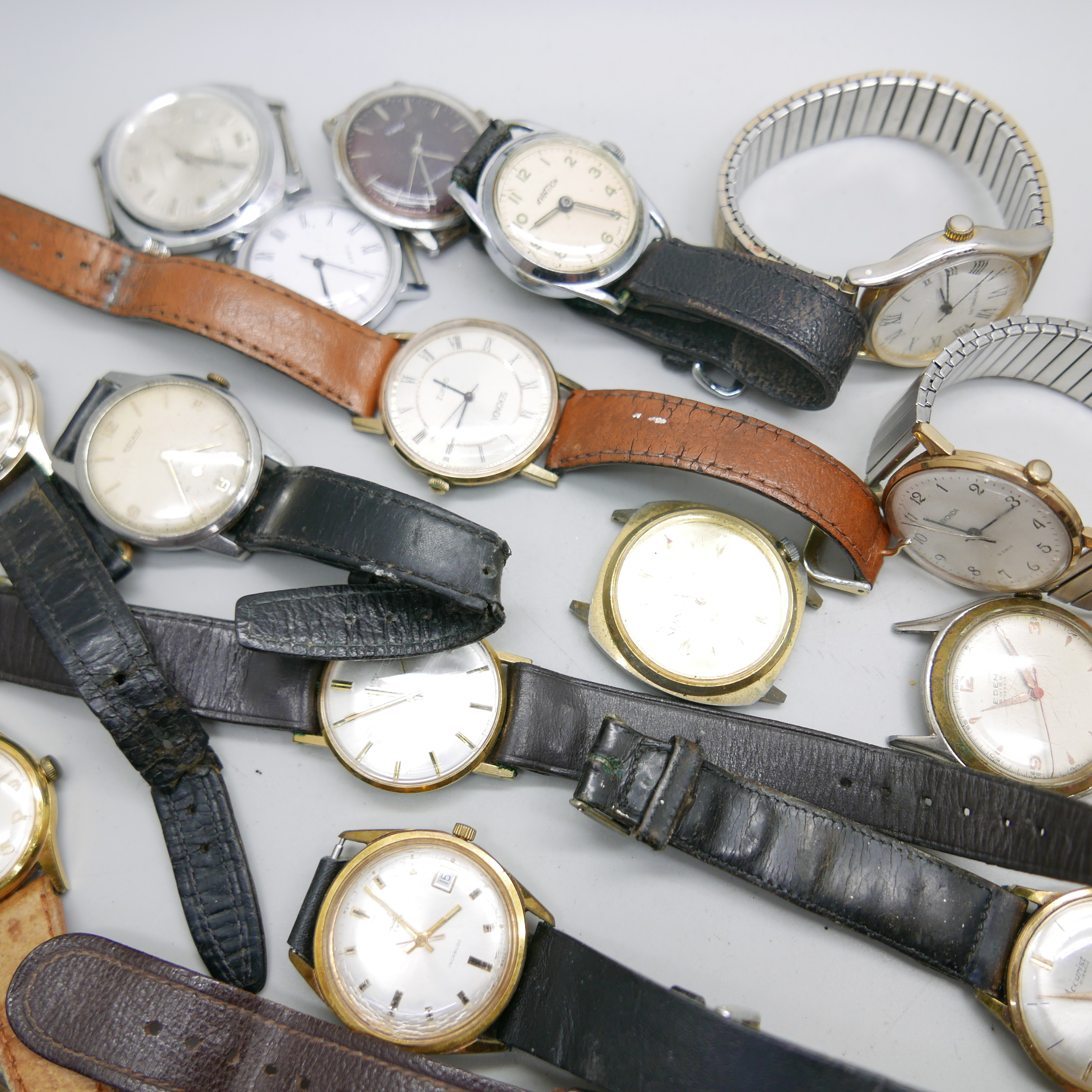 A collection of wristwatches including Timex and Sekonda - Bild 4 aus 4