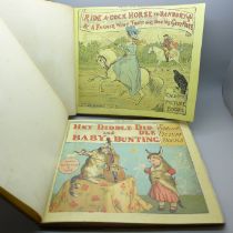 Two hardback volumes of R. Caldecott's picture books, published by George Routledge and Sons (