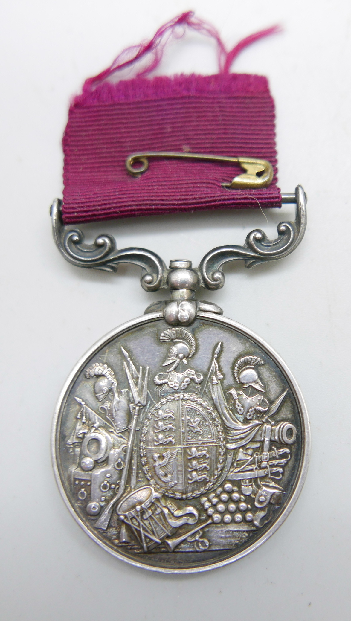 A Victorian Long Service and Good Conduct medal, awarded to 1436.C.Sgt J.J. Weldon, Derby R.