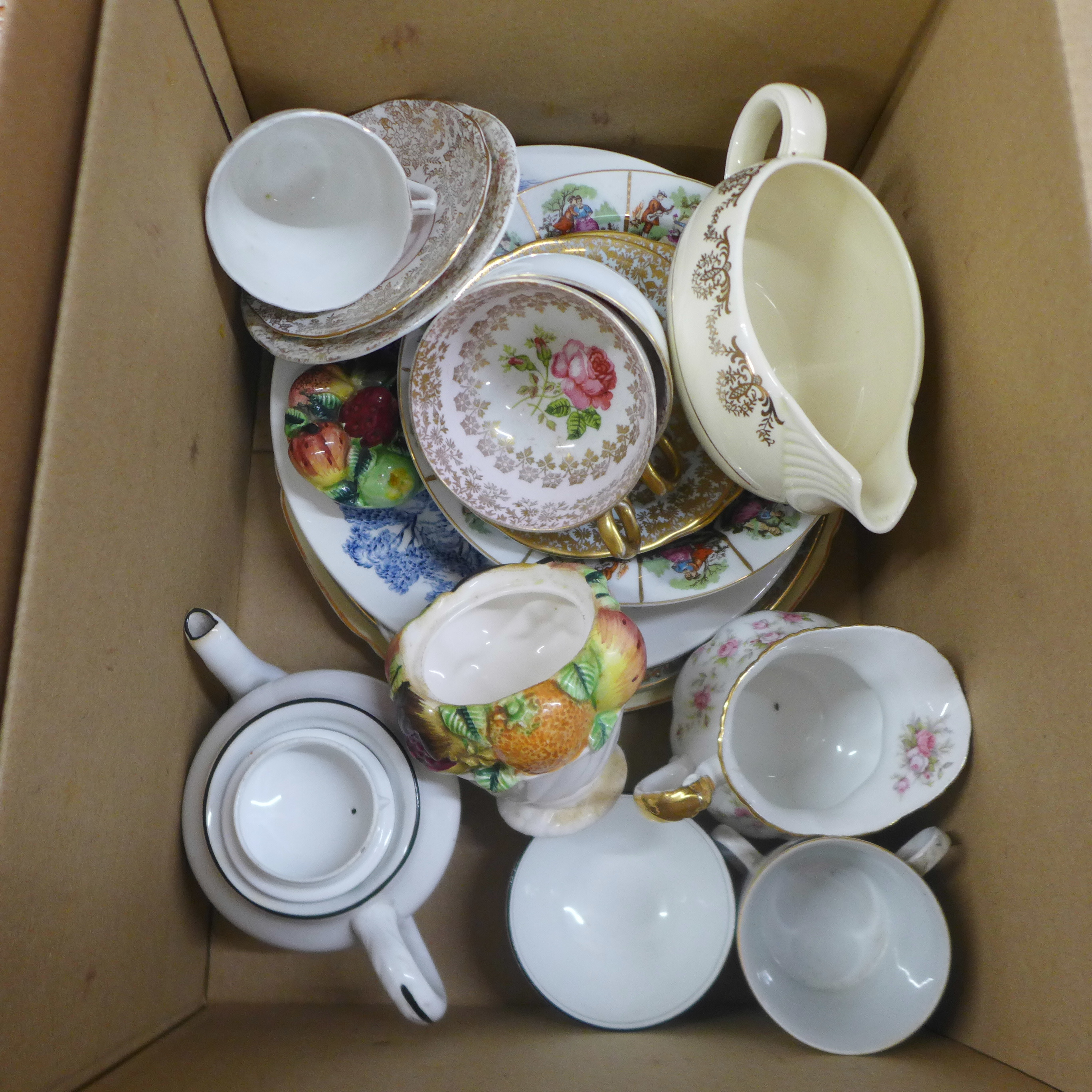 Three boxes of mixed decorative china **PLEASE NOTE THIS LOT IS NOT ELIGIBLE FOR IN-HOUSE POSTING - Image 2 of 4