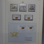 Stamps; an album of mainly unmounted mint German stamps from the period 1990-2003, catalogues at