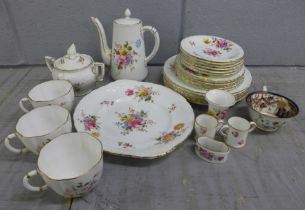 A collection of Royal Crown Derby, Derby Posies china, some a/f, 28 in total