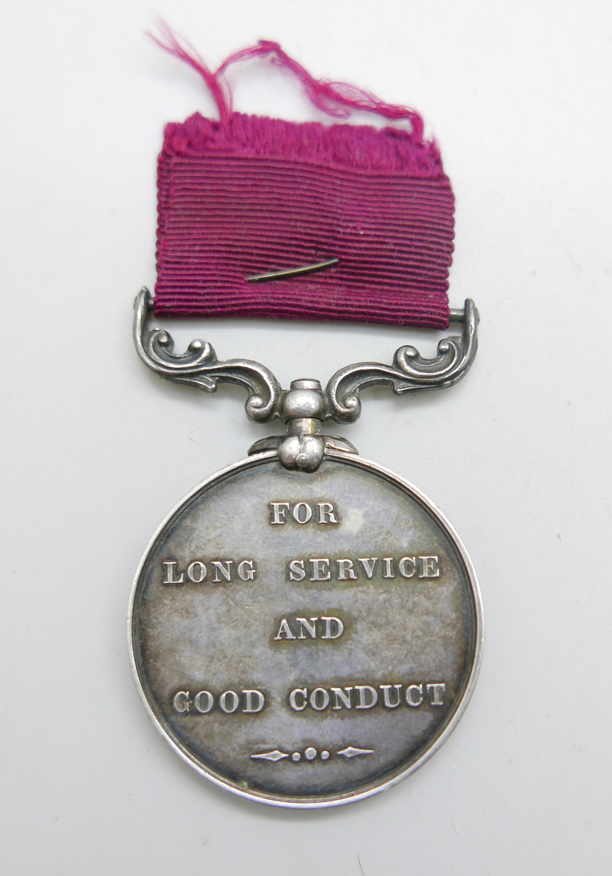 A Victorian Long Service and Good Conduct medal, awarded to 1436.C.Sgt J.J. Weldon, Derby R. - Image 2 of 6