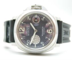A Panerai Luminor Marina automatic wristwatch, OP 6553-BB 1057157-E1716/4000, with box and papers