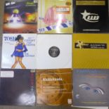 22 12" singles from the techno/house genre