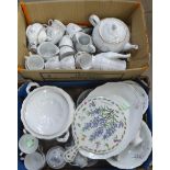 Two tea sets, Czechoslovakian and Bavarian **PLEASE NOTE THIS LOT IS NOT ELIGIBLE FOR IN-HOUSE