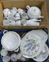 Two tea sets, Czechoslovakian and Bavarian **PLEASE NOTE THIS LOT IS NOT ELIGIBLE FOR IN-HOUSE