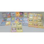 Pokemon Tops cards, Series 1 and 2 and other Pokemon cards