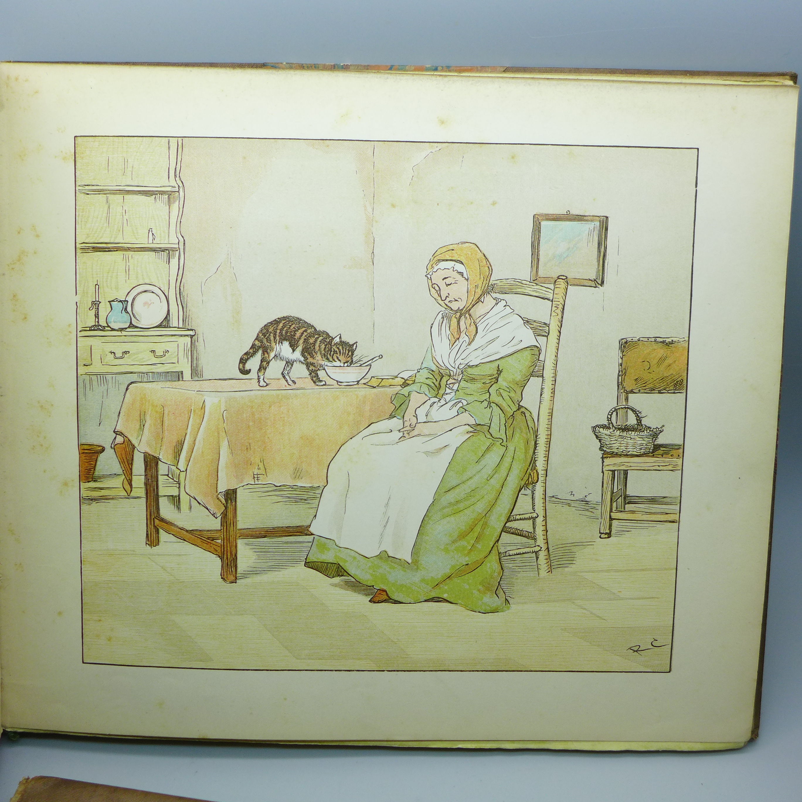 Two hardback volumes of R. Caldecott's picture books, published by George Routledge and Sons ( - Image 5 of 8