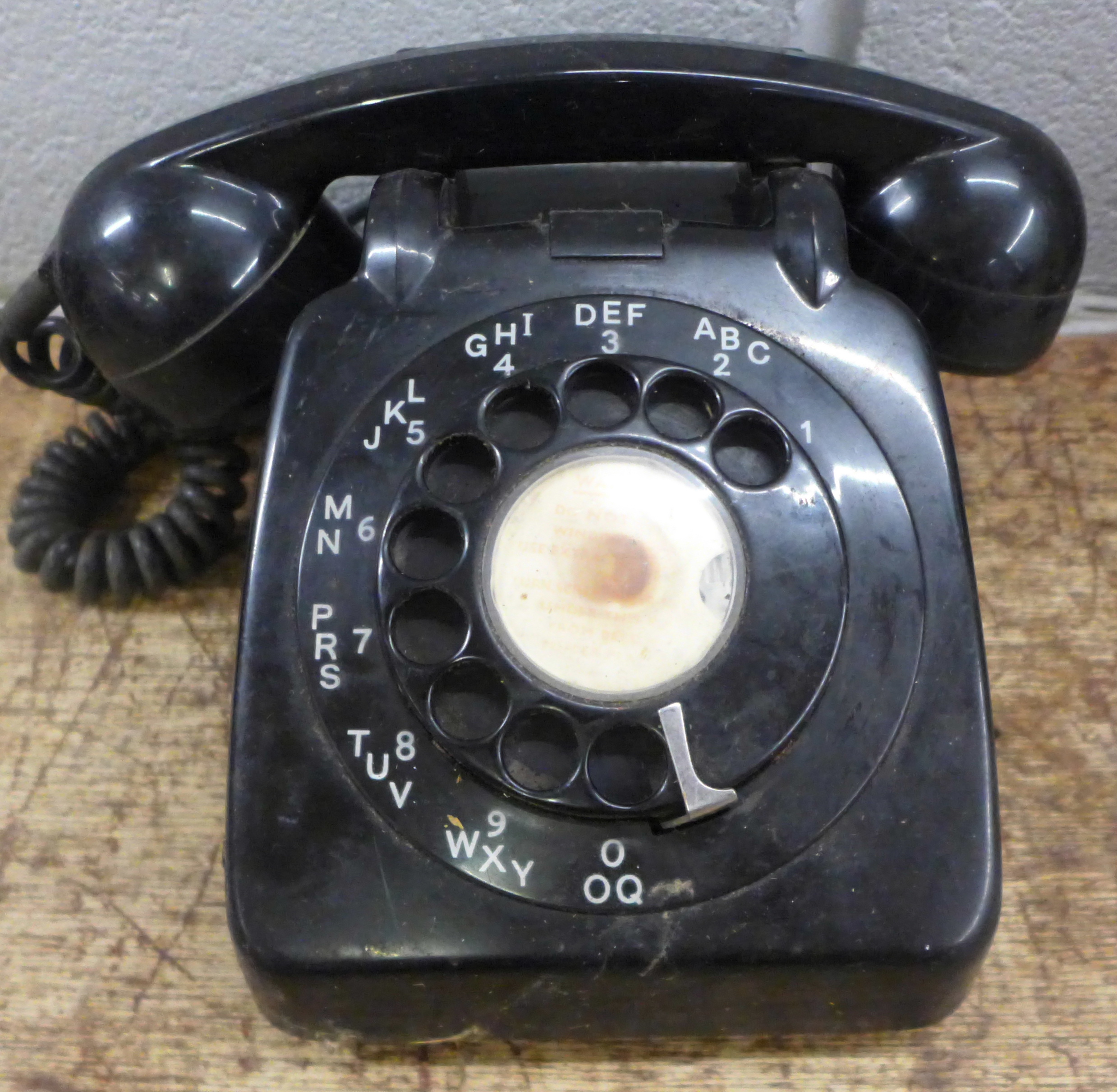 Three Bakelite telephones including a French example - Image 2 of 7