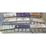 A collection of 56 Royal Mail mint stamp packs