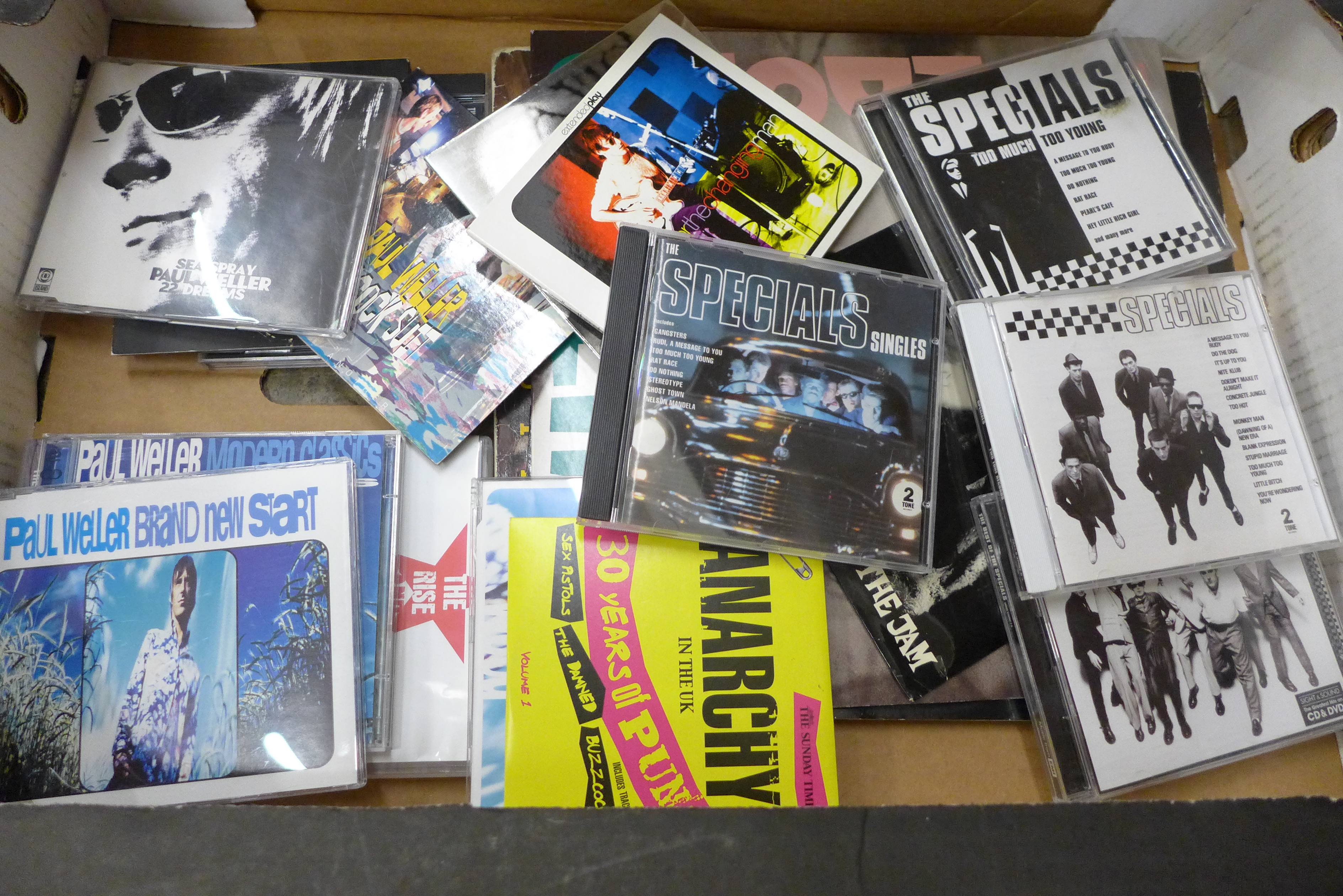 1970s/80s alternative music LP records and CDs, The Clash, Specials, The Jam, The Damned, Madness, - Image 3 of 4