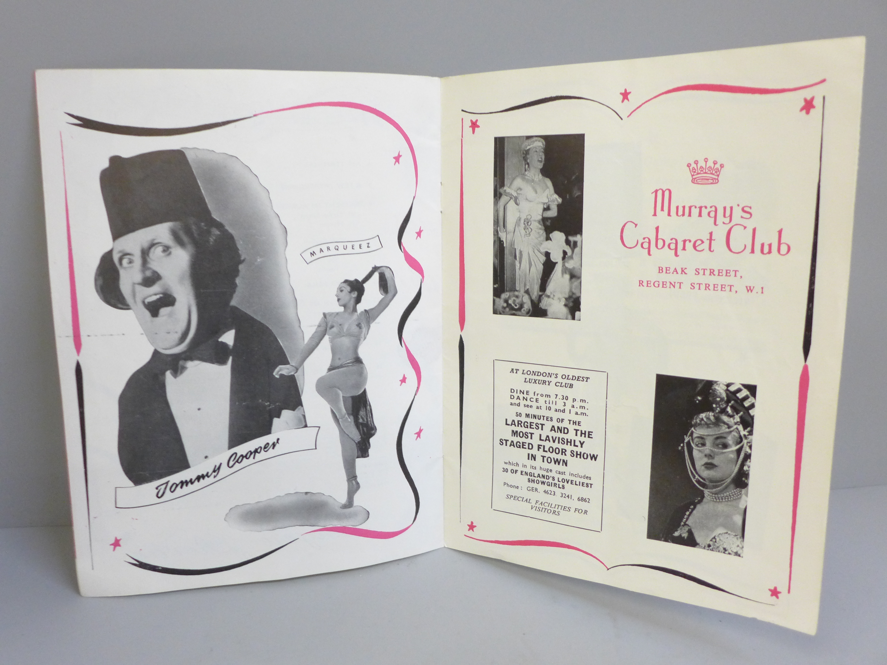 A Benny Hill and Tommy Cooper signed programme - Image 6 of 7