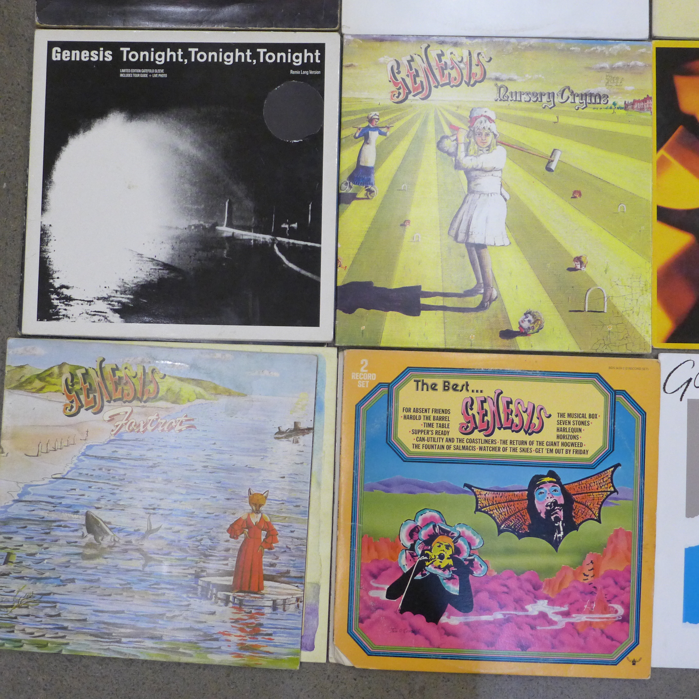 A collection of twelve Genesis and a Phil Collins LP records - Image 2 of 2