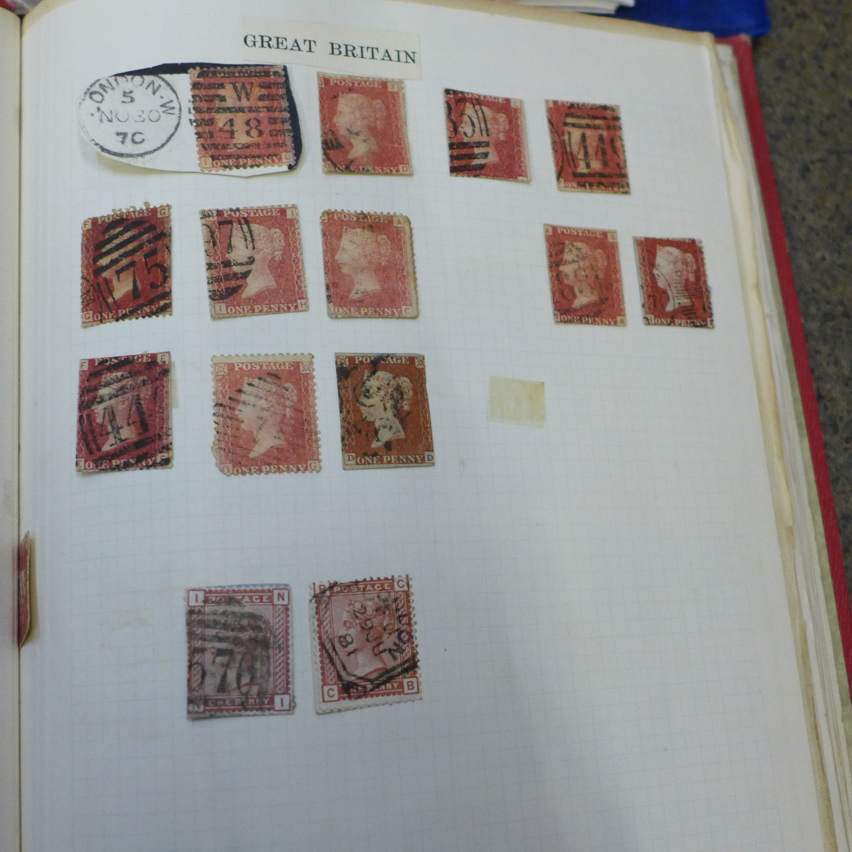 Stamps; a box of stamps, covers, etc., loose and in albums - Image 2 of 11