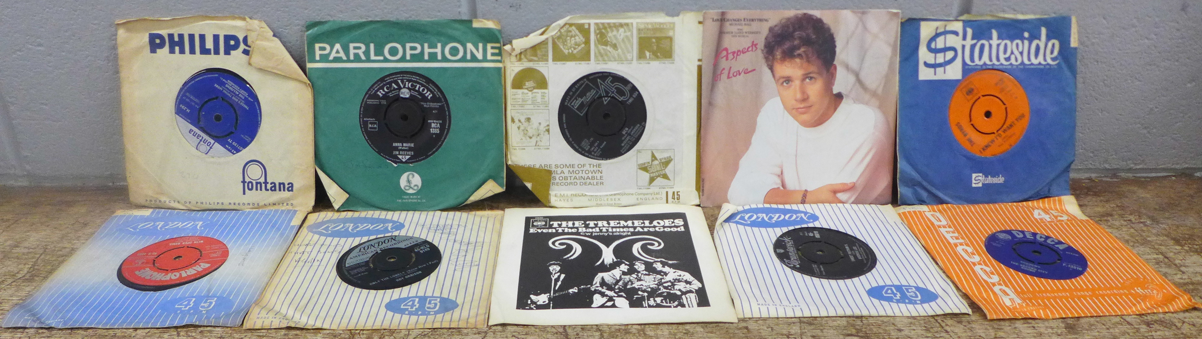 1950s, 1960s 7" singles and LP records **PLEASE NOTE THIS LOT IS NOT ELIGIBLE FOR IN-HOUSE POSTING - Image 5 of 5