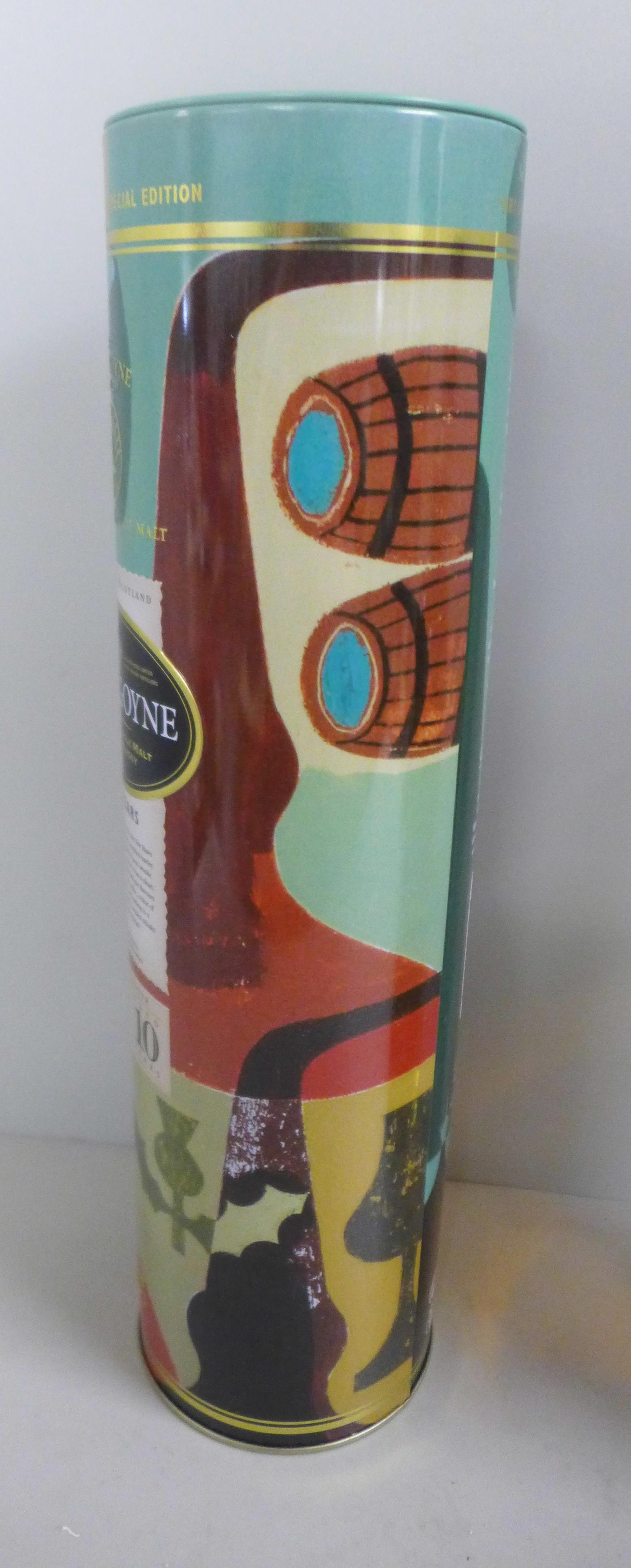 A bottle of Glengoyne Highland Single Malt Scotch Whisky in tin container - Image 4 of 5