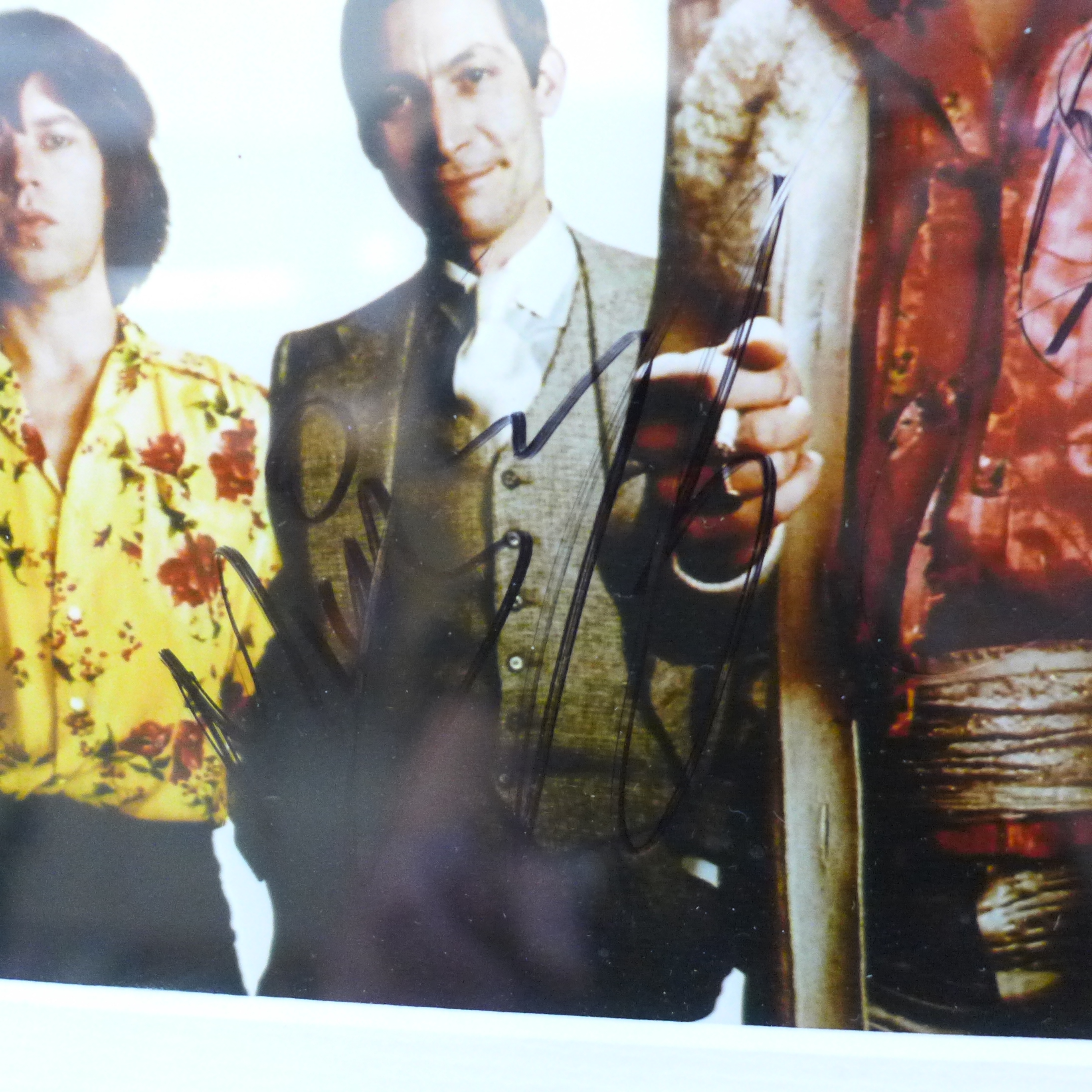 Rolling Stones; Mick Jagger, Ronnie Wood, Keith Richards and Charlie Watts signed photograph with - Image 4 of 5