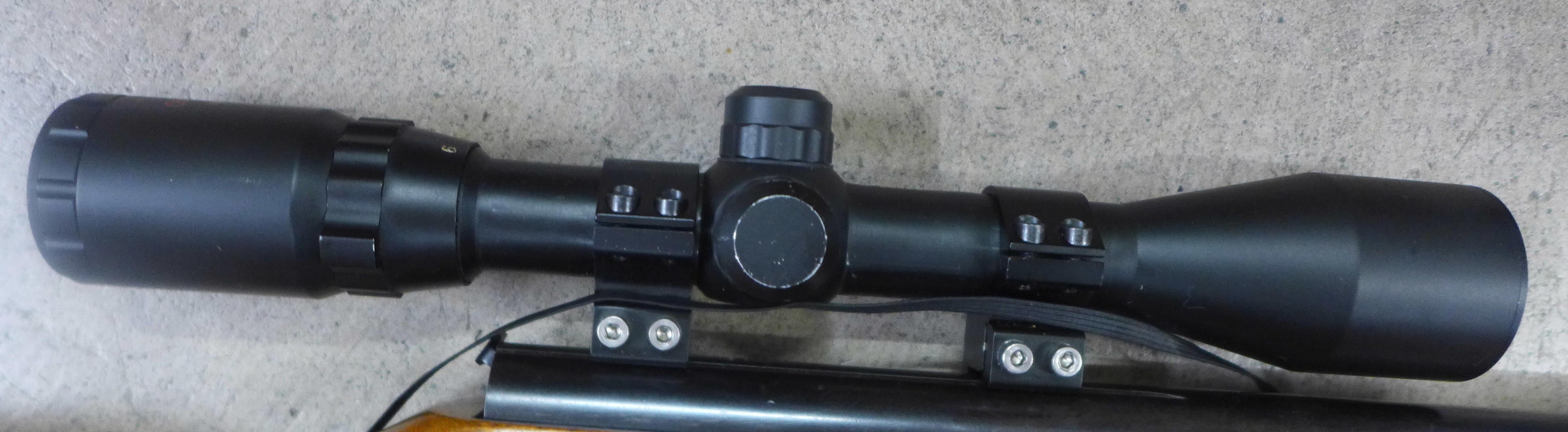 A Weihrauch HW 30 .177 calibre air rifle, with scope and silencer - Image 5 of 9