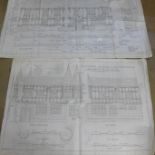 A collection of architect's plans for Loughborough hostelries, 1922-34 including The Lord Nelson,